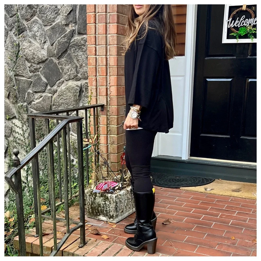 #26 Boxy Drop Shoulder Tee Boho weekend-ready style - Picture 3 of 5